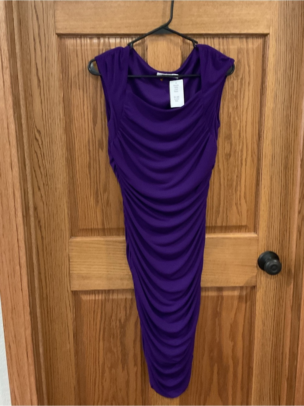 Ricki’s Purple Ruched Bodycon Dress – NWT - Small